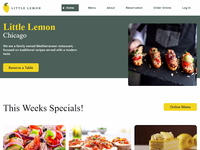 Little-Lemon restaurant 