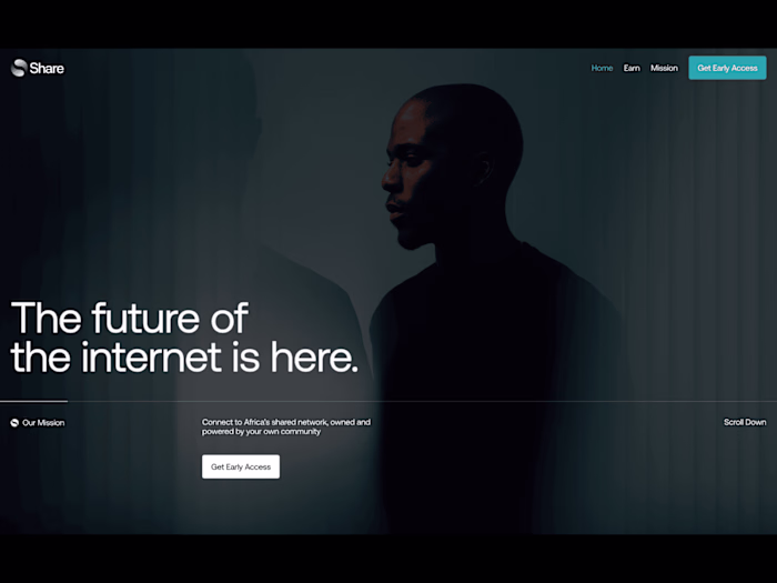 Share Inc. — Webflow & GSAP Development