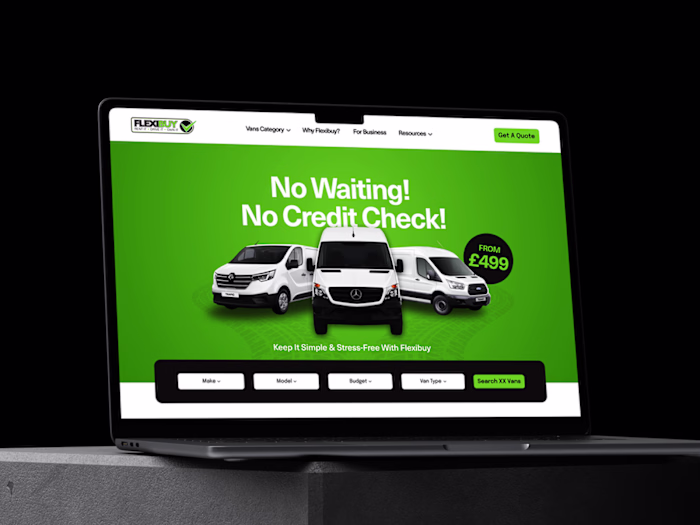 High-Conversion Booking Experience for Van Rental Platform