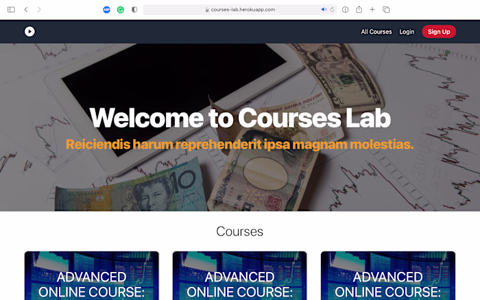 Courses Lab

This is a test