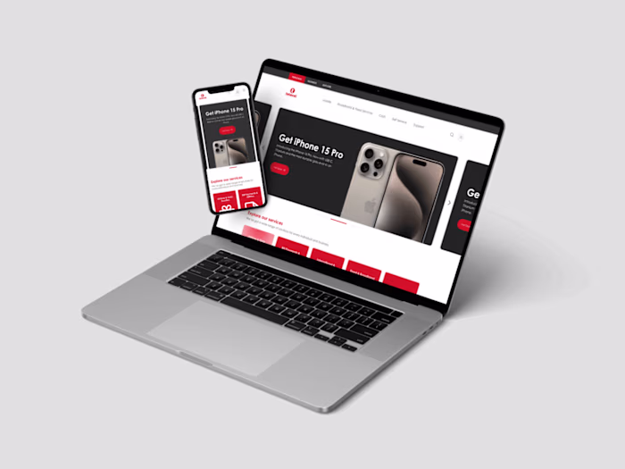 Telecel Ghana Website Design