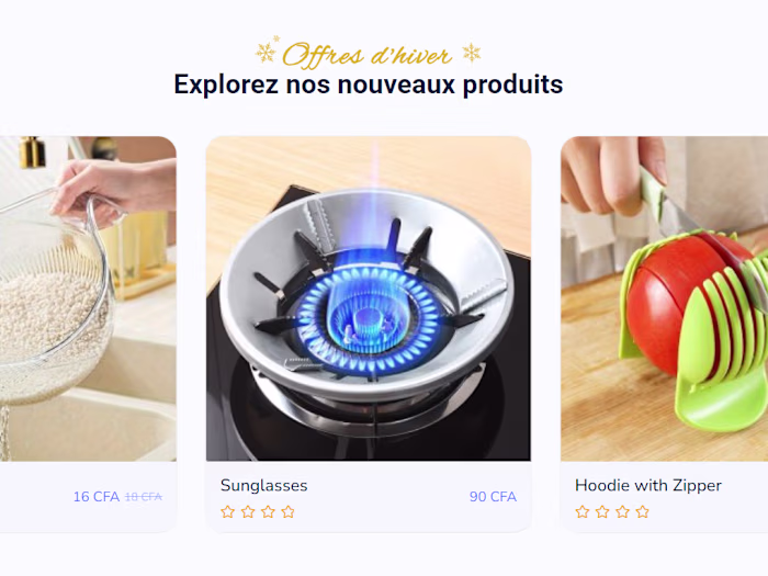 Promo Deals Sénégal – Site de E-commerce Paris-Dakar