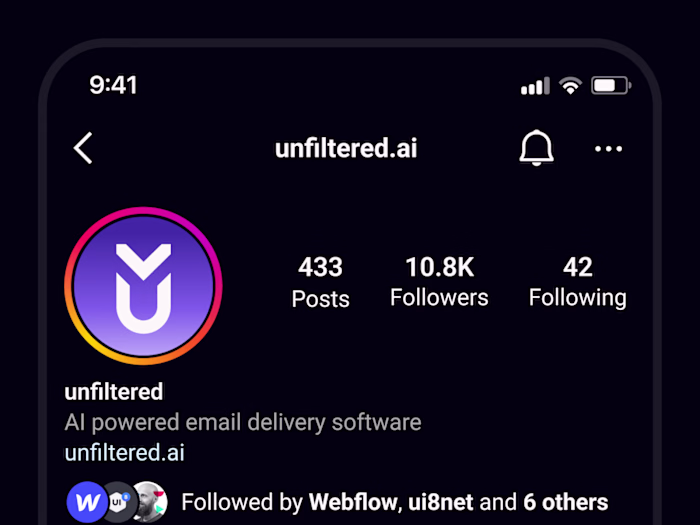 Brand Identity - Unfiltered.ai