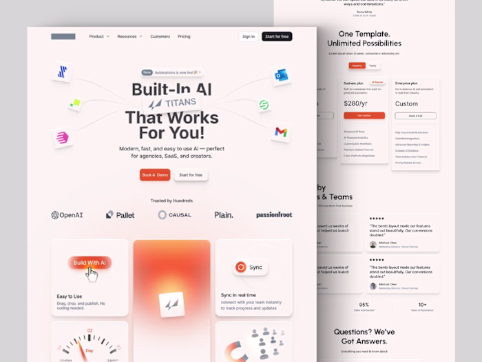 Great SaaS design gets attention. Great copy gets conversion...