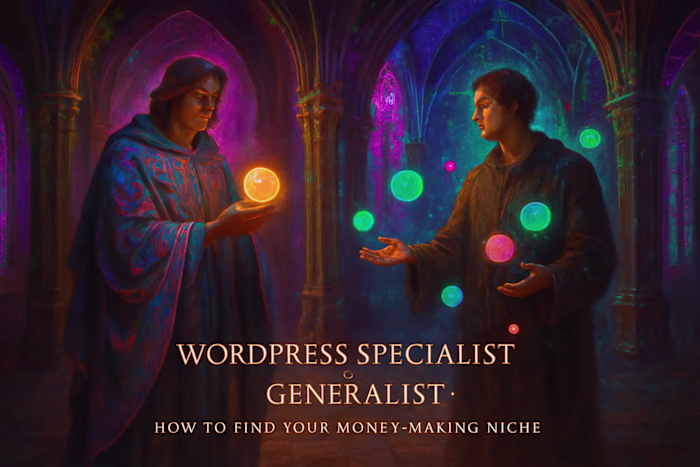 WordPress Specialist vs. Generalist: How to Find Your Money-Making Niche