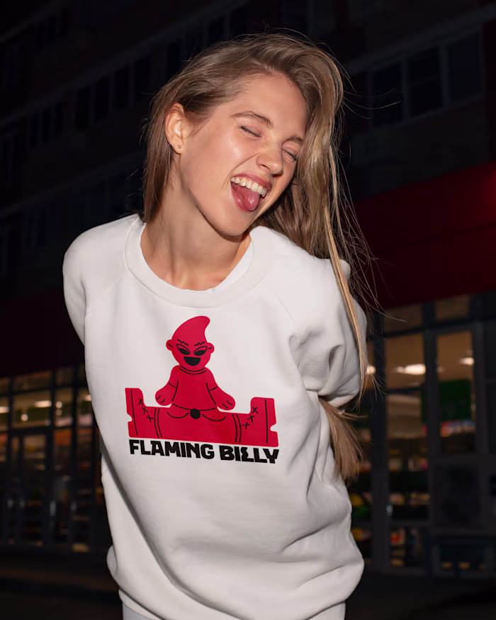 Flaming Billy Logo Design