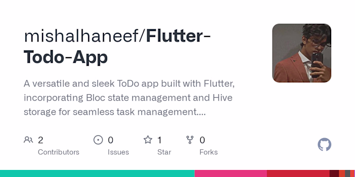 ToDo App for Flutter