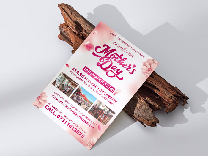 
Mother's Day Flyer Design