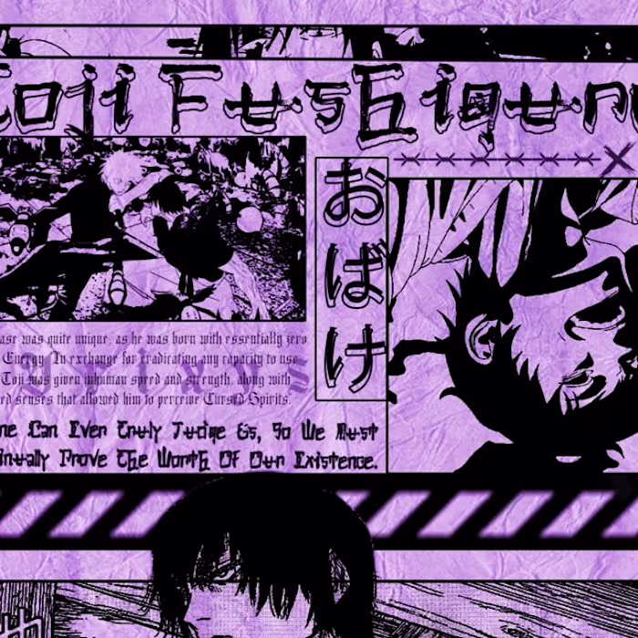 Jaehaerys on Instagram: “Toji Fushiguro Brutalism Poster.
#juju…