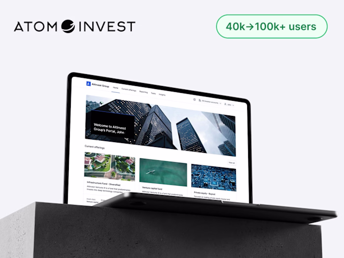 40k to 100k users with this award-winning fintech SaaS