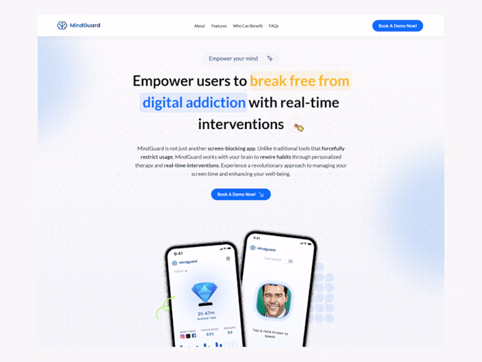 MindGuard Website Development
