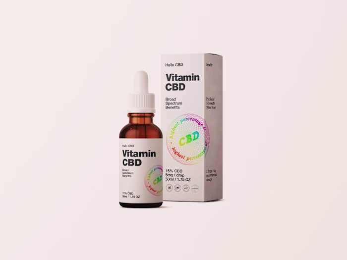 Vitamin CBD Visual Identity