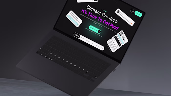 Framer Website - Givell Landing Page
