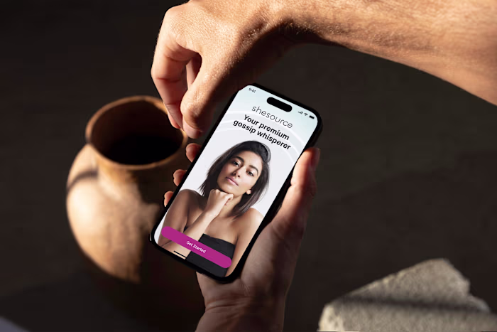 shesource - News & Magazine App UX/UI