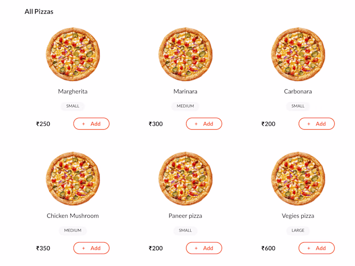 Realtime Pizza Order Tracker