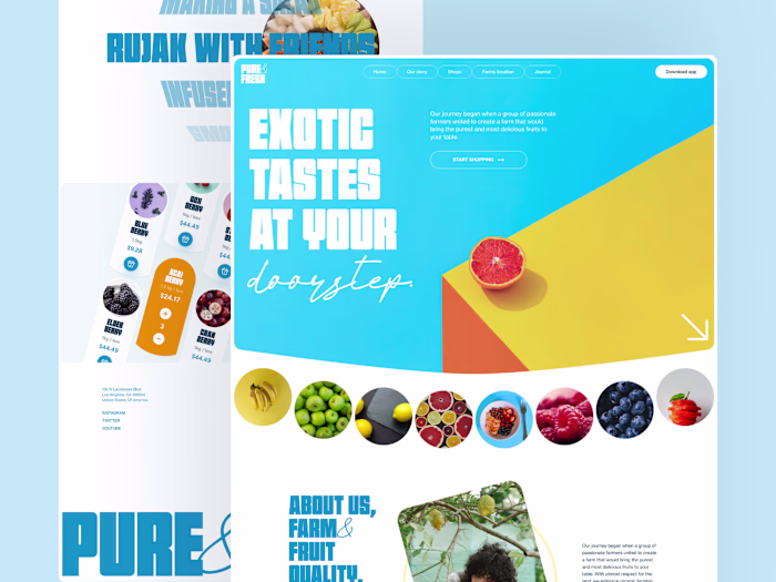 Pure & Fresh - Organic Fruit Farm