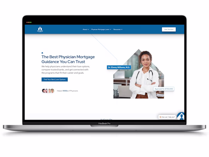 Dr Home Finance Website