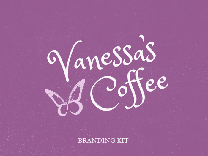 Vanessa's Coffee Branding Kit