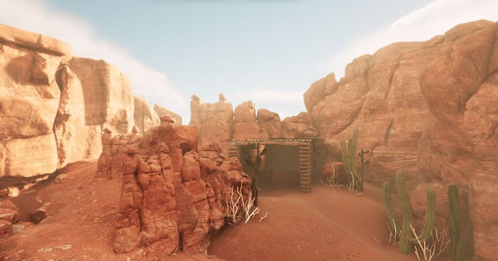 3D video game - Gran Canyon