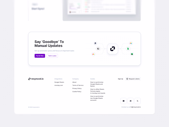 Footer illustration - resynced.io 🌐