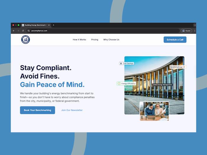 Website & Automation System for Energy Compliance Company