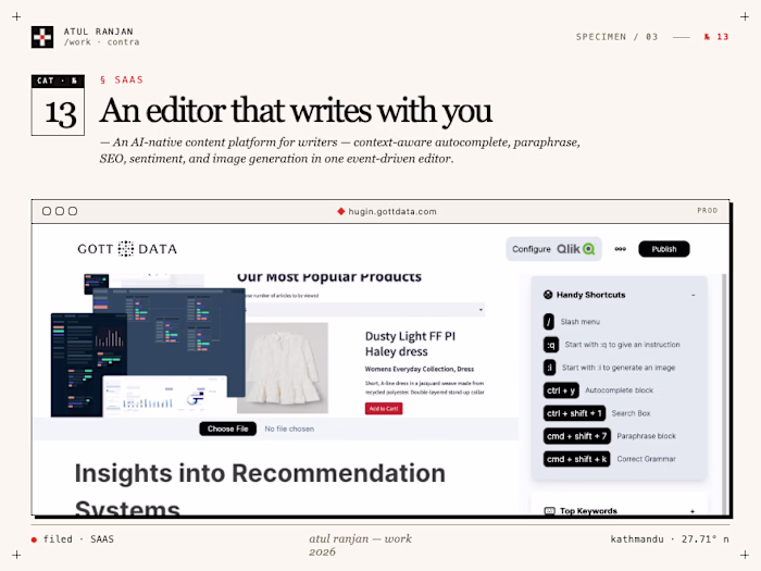 Hugin: AI-Powered Content Management Revolution
