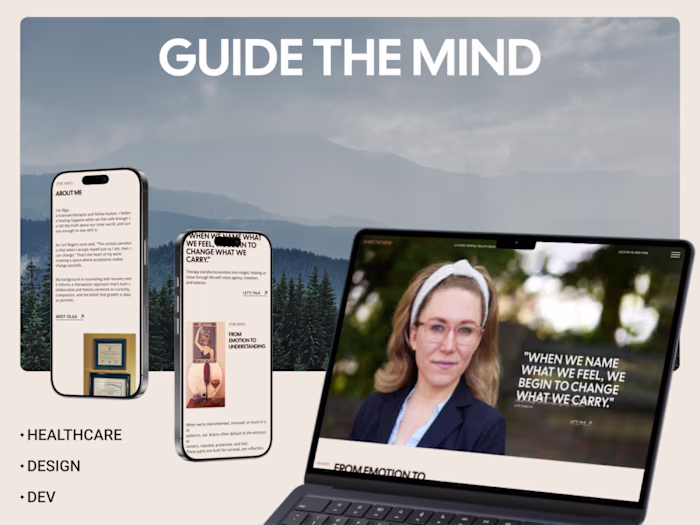 Guide the Mind | Design and Development