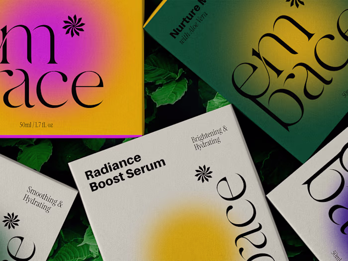 Embrace- Skincare(Brand identity)