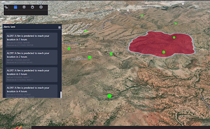 Advanced Wildfire Prediction and Alert System