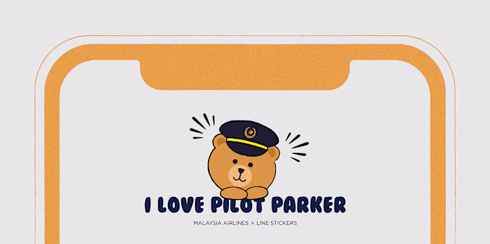 Chat Stickers for Malaysia Airlines