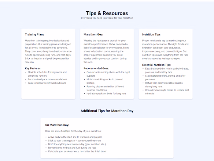 Marathon Management System