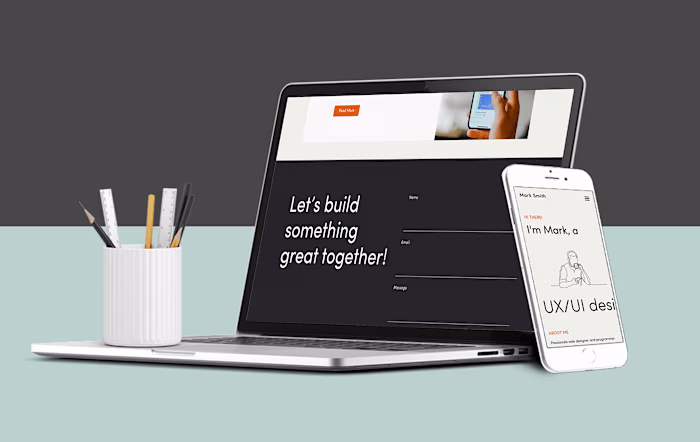 Webflow portfolio website