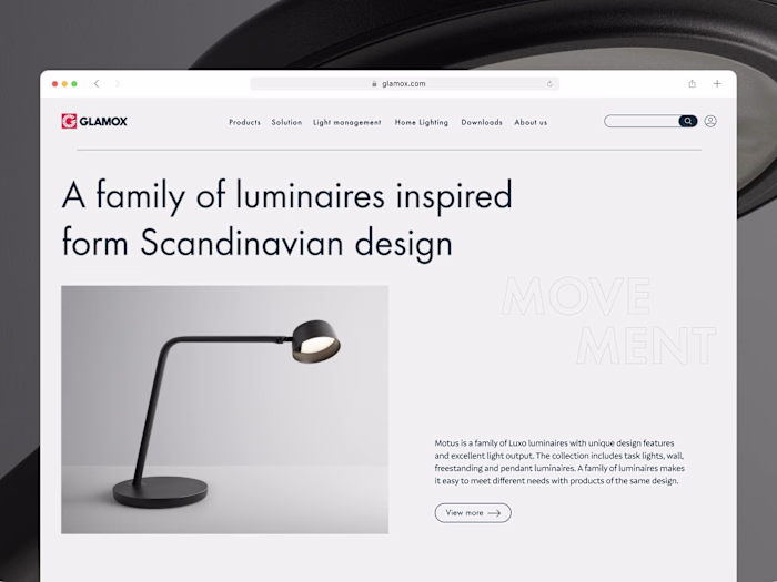 Motus Website Redesign: Illuminating Design & Functionality thro