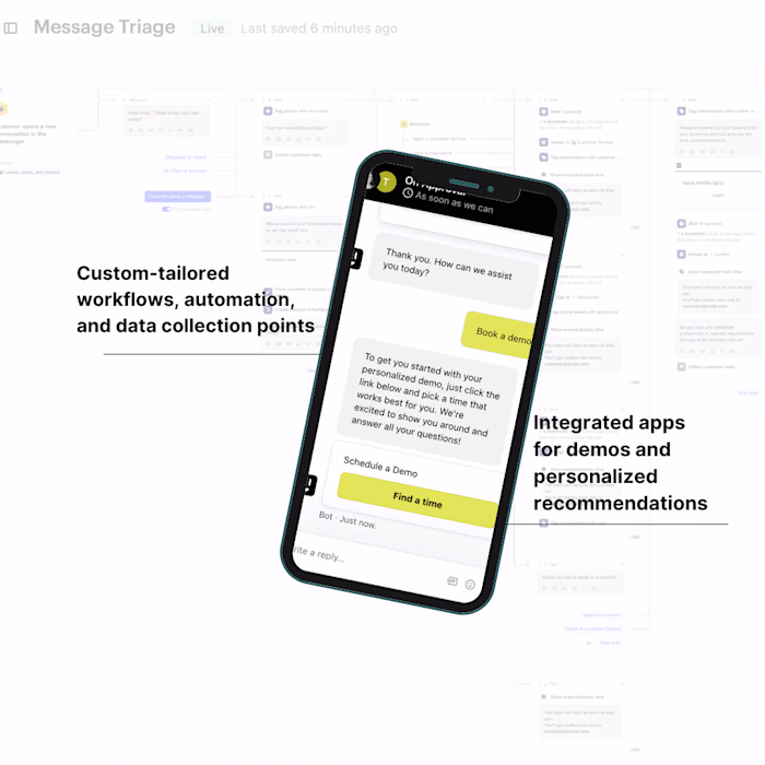 STREAMLINE WORKFLOWS AND ENGAGEMENT WITH AUTOMATION 