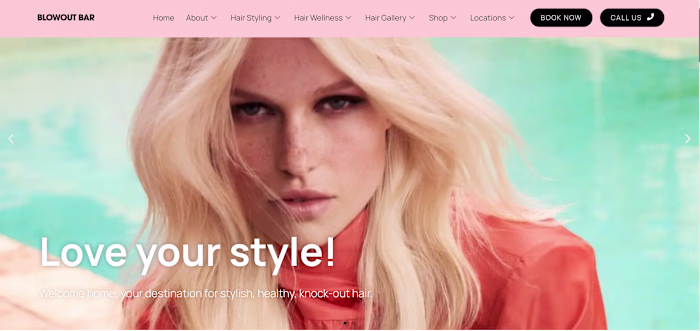 A luxury hair-service brand built