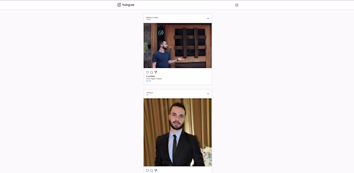 Instagram - React App