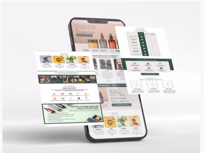 Home Page Develop In Replo For Plantmade 