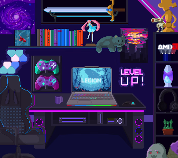 Ad for Legion notebook model