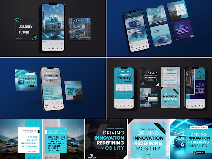 Seado Branding, Social Media, Web Design