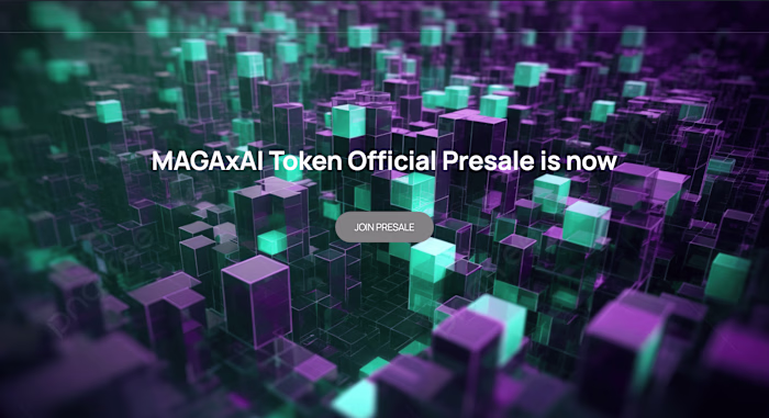 Website for start-up crypto-token