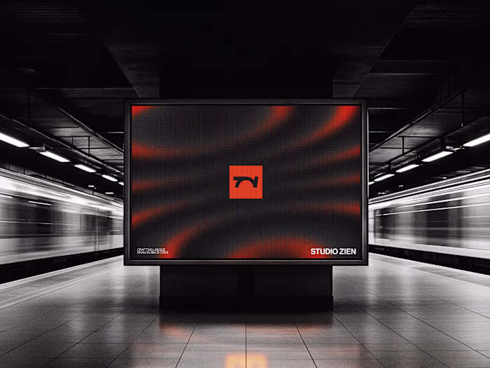 "ZIEN" - Modern branding for a Berlin design agency. 