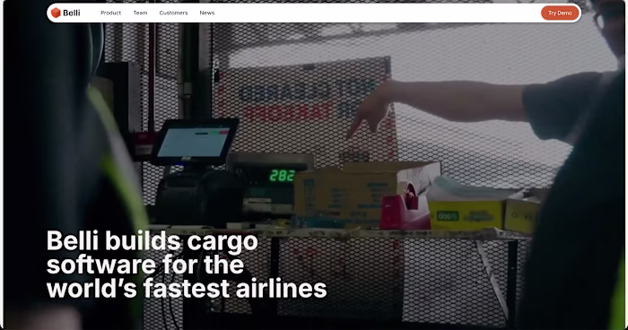 Belli.ai Cargo Workflow Automation and Web Development
