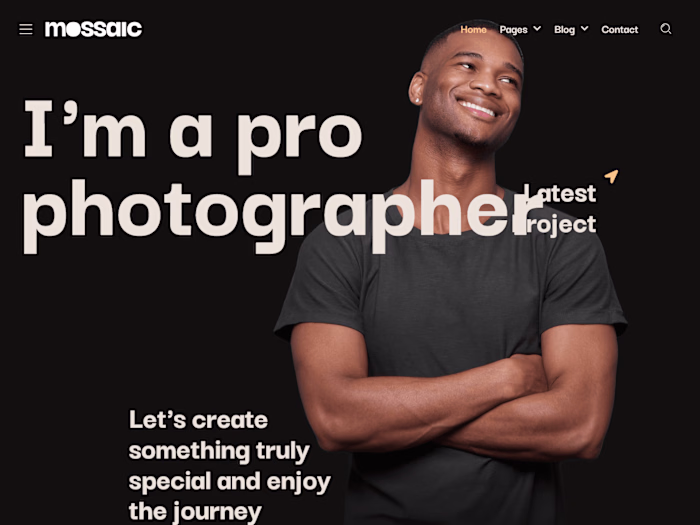 Mossaic | Website Re-design