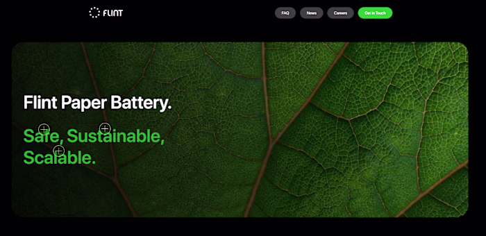 Flint Paper Battery