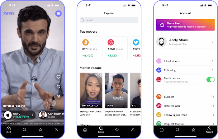 Investment insights with TikTok-style short videos