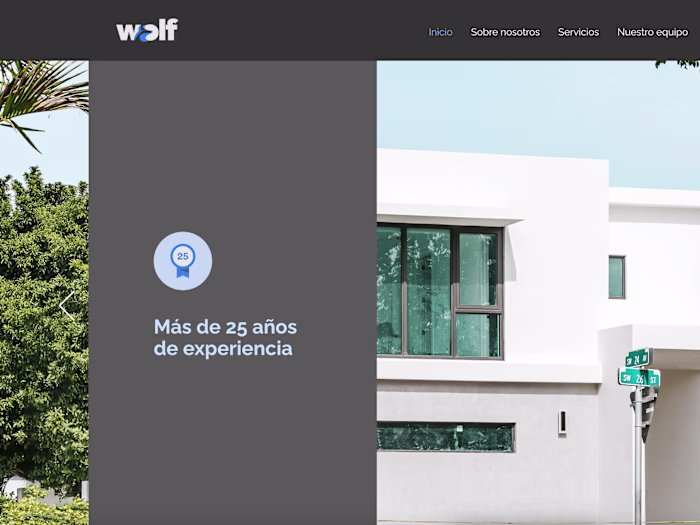 Web Design for Wolf Property Management