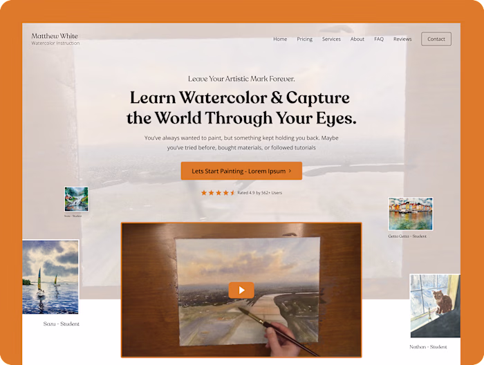 Watercolor Mastery by Matthew White