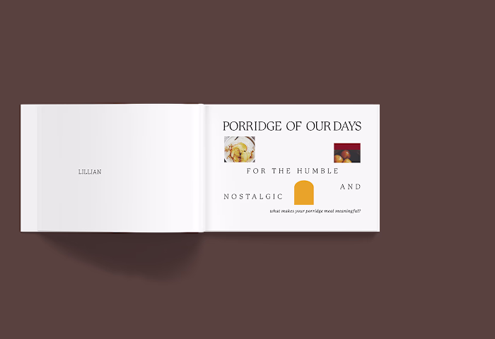 Porridge of Our Days — Editorial Design