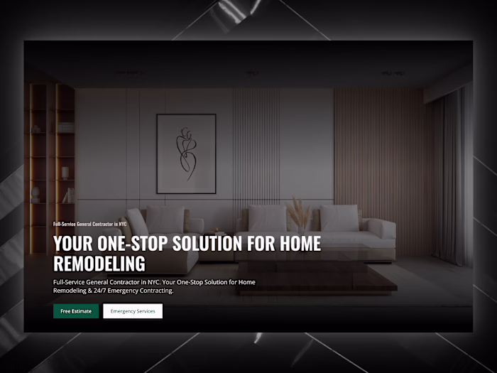 AARNYC Landing Page Design