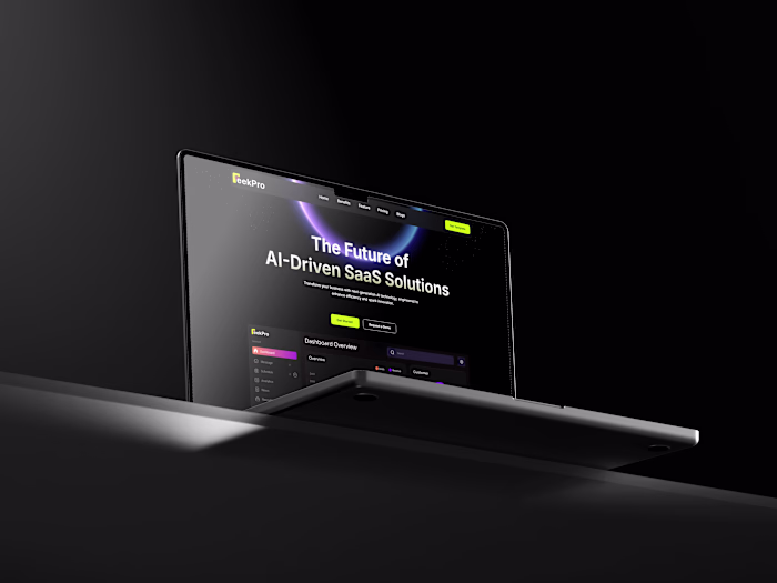 FeekPro – AI SaaS Landing Page Template
